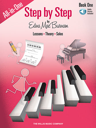 Edna Mae Burnam - Step by Step All-in-One Edition, Book 1 Book (Audio Access Included)