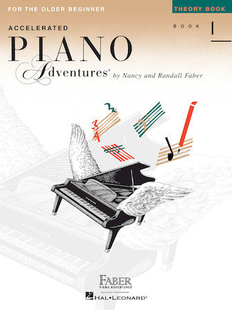 Accelerated Piano Adventures for the Older Beginner - Theory Book 1